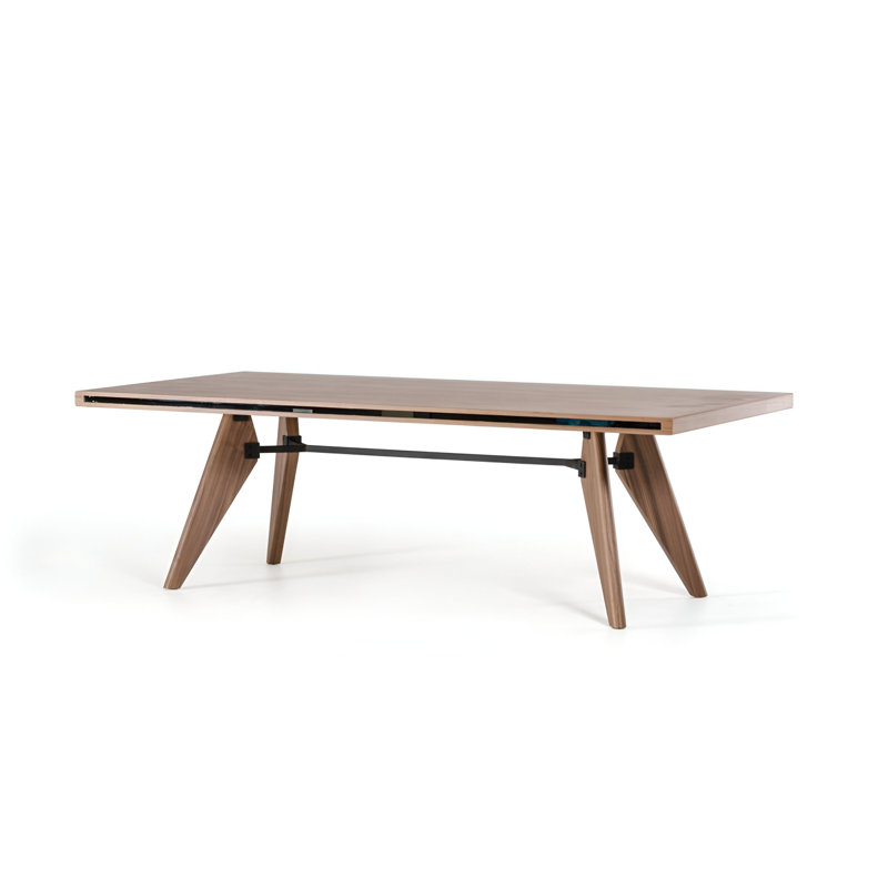 Table de salle à manger 87 "brune