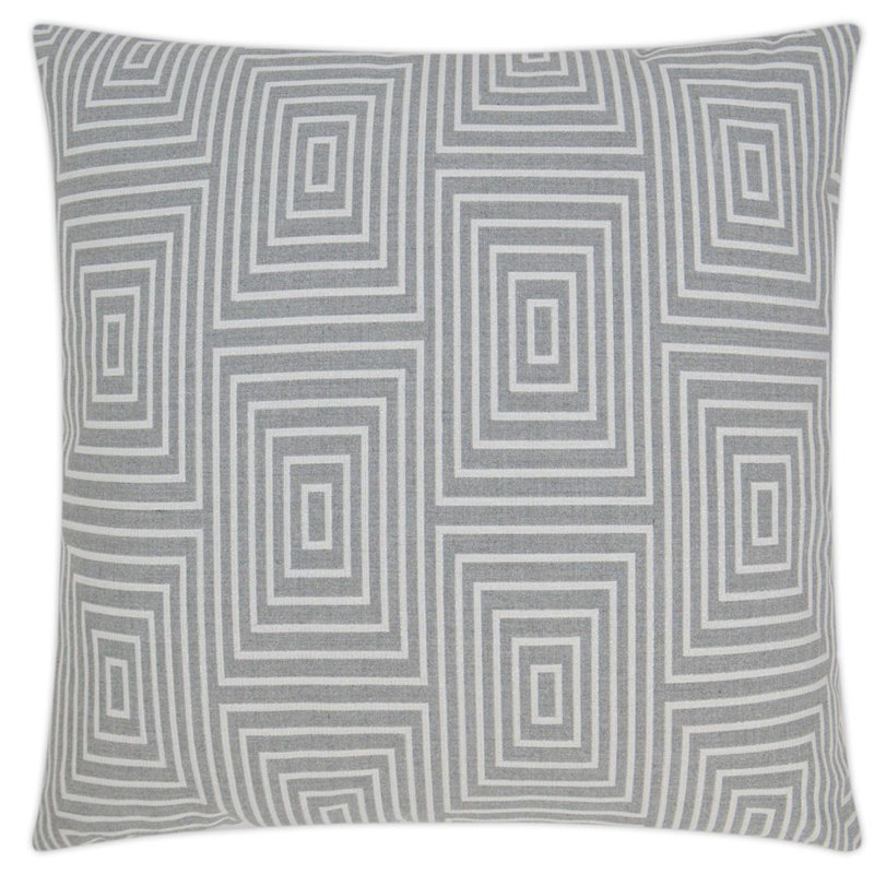 Sunestelle Geometric Outdoor Reversible Throw Pillow