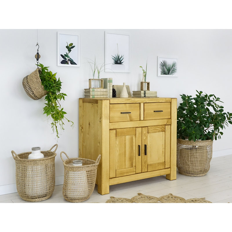 Mccree 90cm Solid Wood Sideboard