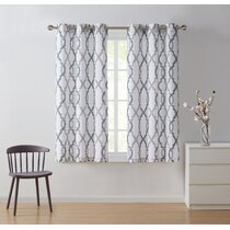 Geometric pattern sheer curtain fabric - NETWORK - Gardisette - polyester /  washable / transparent