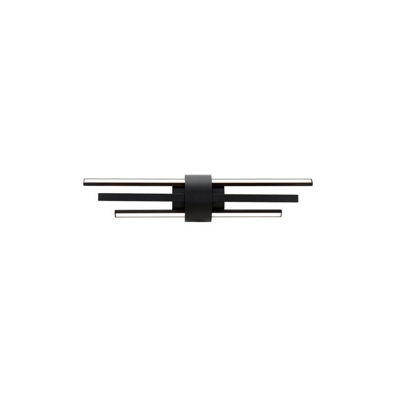 Melody LED Bath Vanity & Wall Light, Black