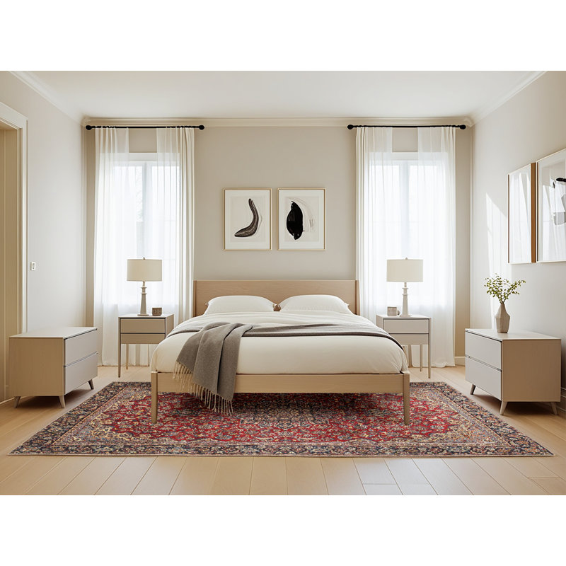 Oriental Indoor Rug, Rectangle 5' x 8'