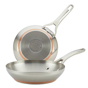 T-Fal Endura Copper Ceramic 2-Piece Fry Pan Set