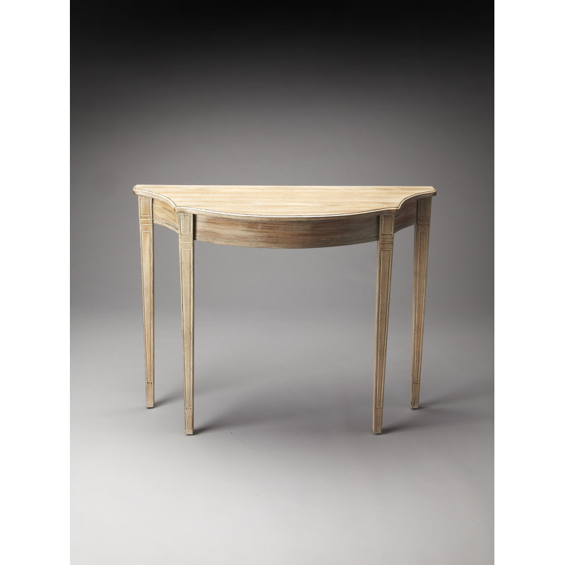Cindy L Console Demilune, Gris