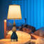 Lampe de table USB en métal Haldeman