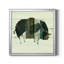 Woodgrain Pig - Peinture sur toile encadrée-492441498-492441500
