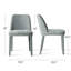 Chaise de salle à manger entièrement rembourrée de 19,5 po de hauteur-421338008