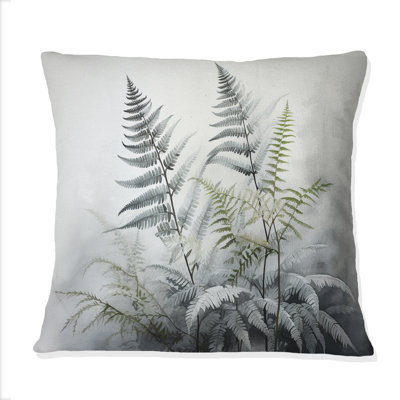 Coussin Ferns Silver Whispers III - Ferns