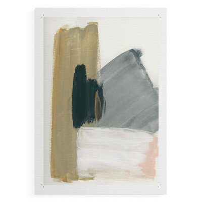 Marble Block Symmetry II - Impression sur toile seulement - NON CADRE