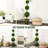48'' Faux Boxwood Topiary in Cement Pot