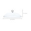 DEL UFO Hi-Bay 200/150/100 watts sélectionnable 4000K / 5000K CCT sélectionnable 277-480 Volt finition blanche