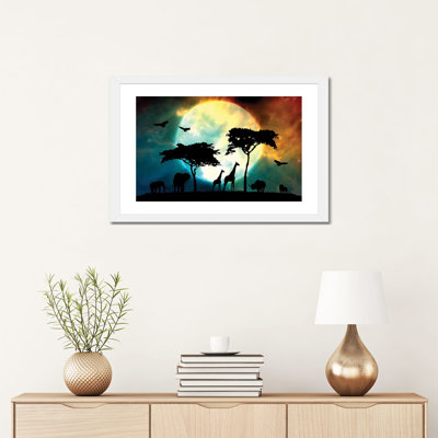 «Midnight Safari» par Adrian Baldovino - impression d'art graphique