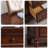 American solid wood cabinet 33.8 " W Solid Wood Sideboard