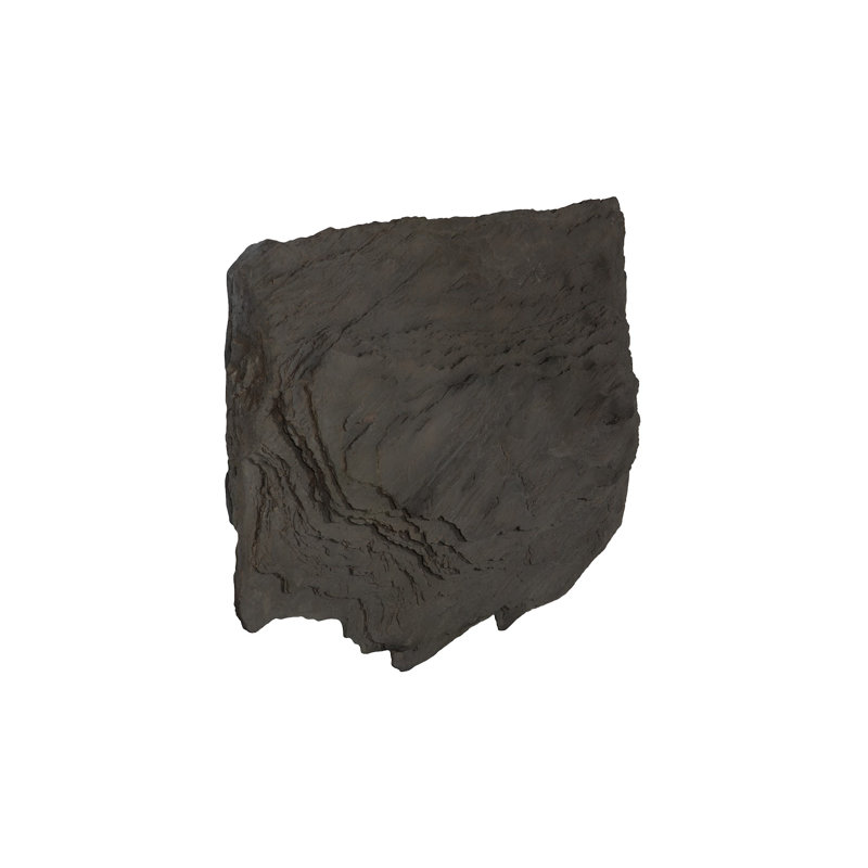 Stratified Cast Stone Wall Art, Painted Slate