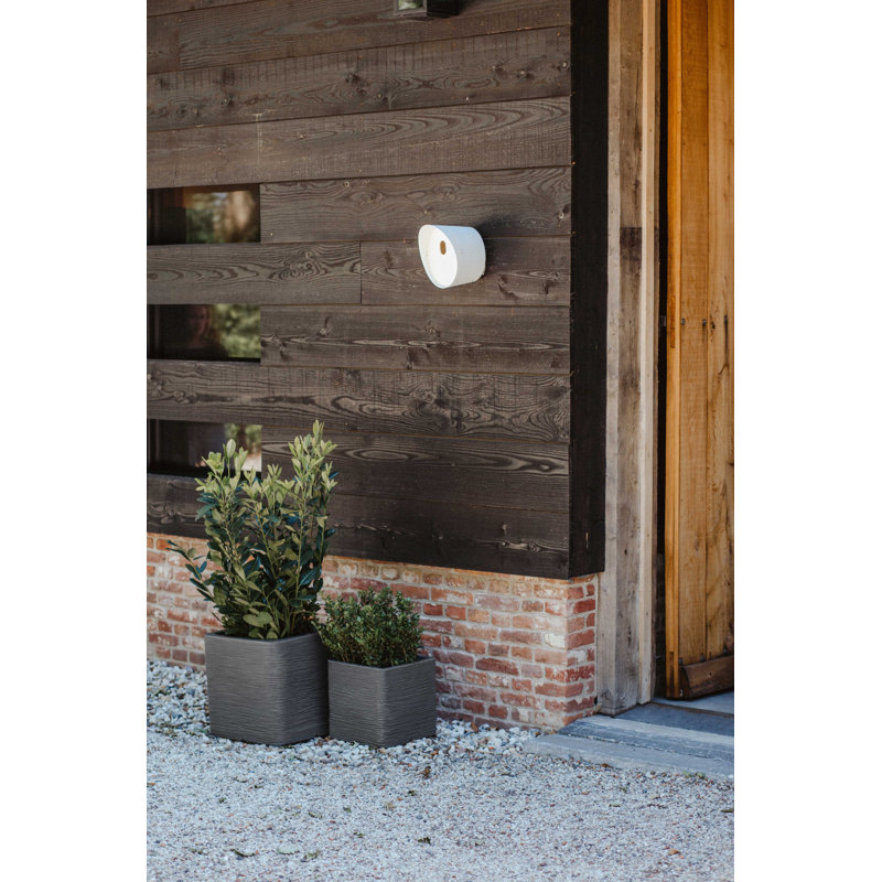 Planter Box, 30cm H x 30cm W x 30cm D, Dark Grey