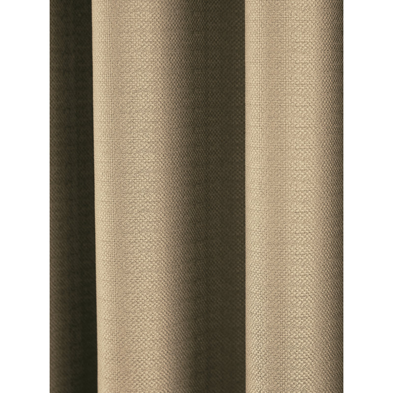 Eden Lined Curtains, 168cm Width x 183cm Drop, Linen
