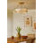 Hathaway 3-Light Semi-Flush Mount Bowl Ceiling Light