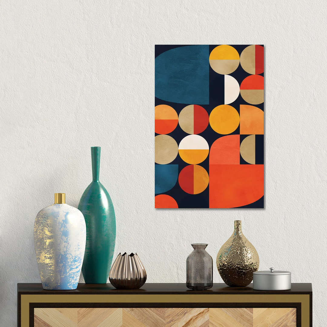 Mid Century Modern II von Ana Rut Bré - Galerie-verpackte Leinwand Giclée auf Leinwand