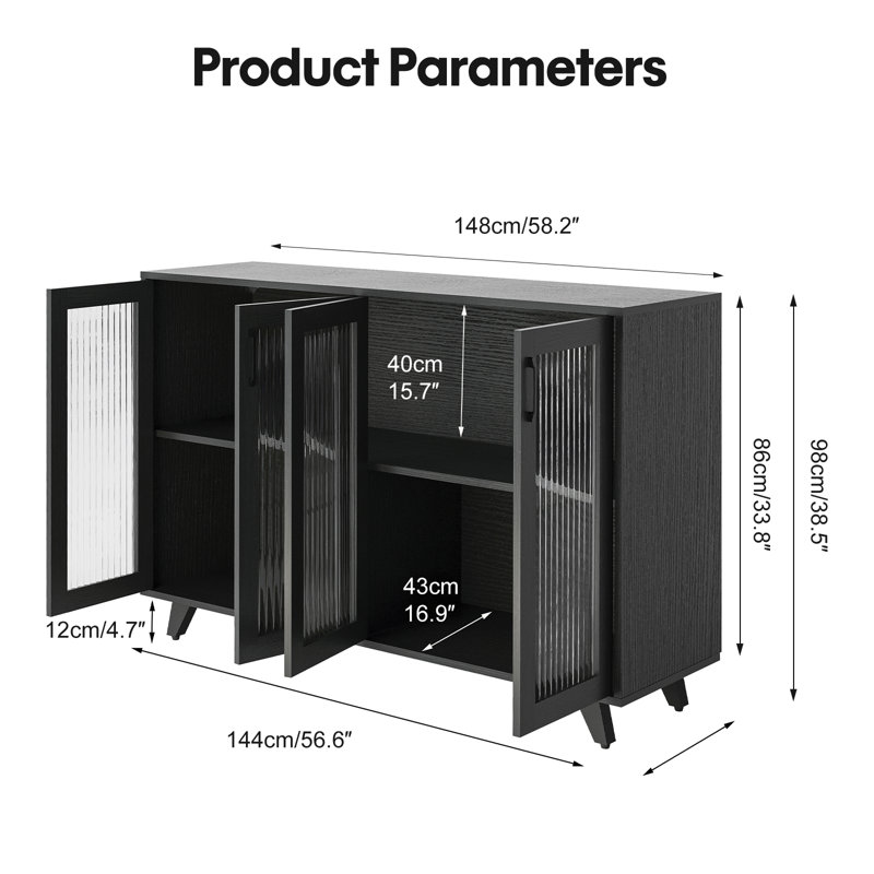 Sideboard, Black