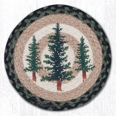  Dessus de bois rond Tall Talled