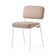 Sixty Upholstered Dining Chair with Metal Frame