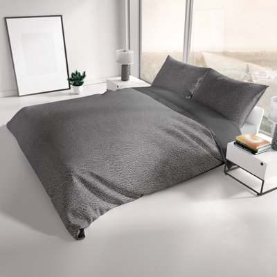 Merly Microfibre Reversible Duvet Cover Set