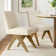 Bilon Solid Back Parsons Chair