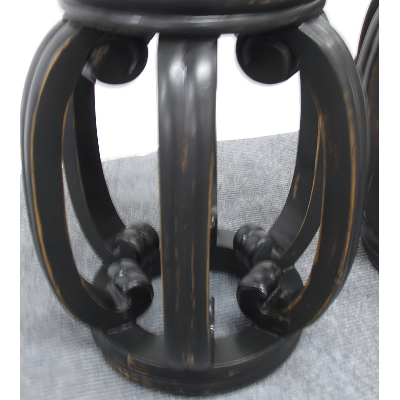 Asian Classic Solid Wood End Table