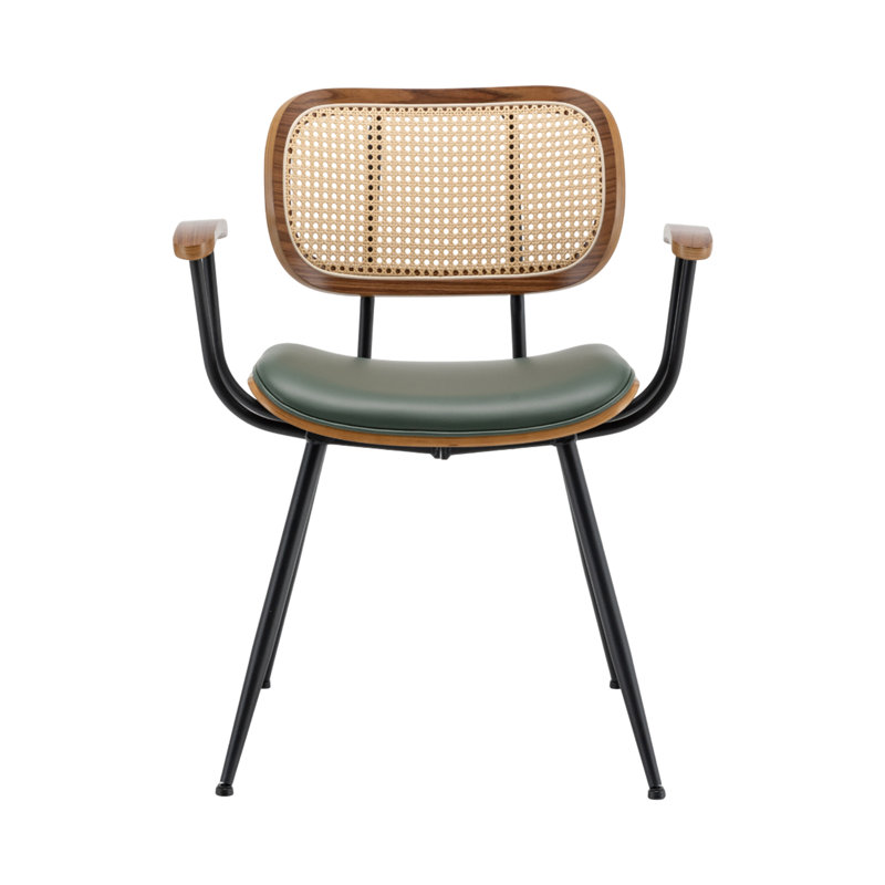 Upholstered Dining Chair, Green