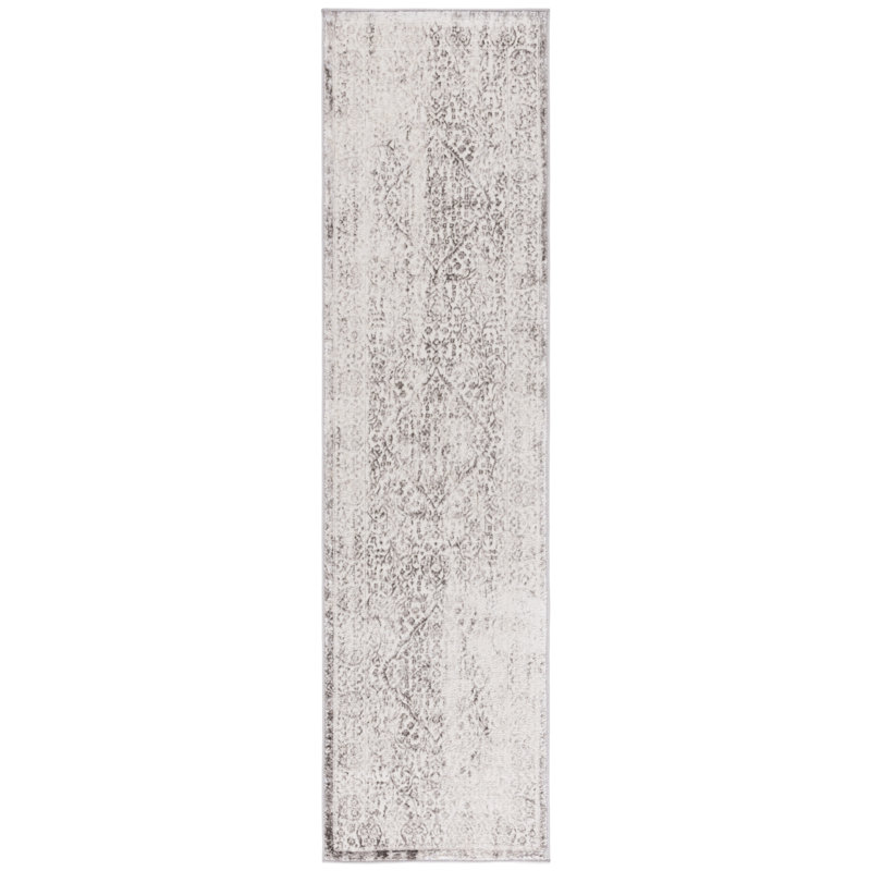 Blondina Performance Damask Rug, Runner 2'2" x 8'
