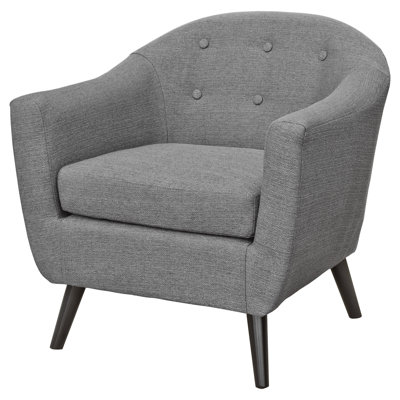 Upholstered Barrel Chair