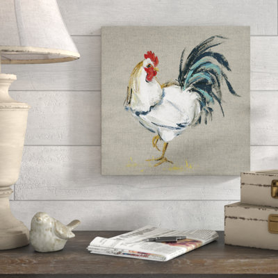 " Linen Rooster II "