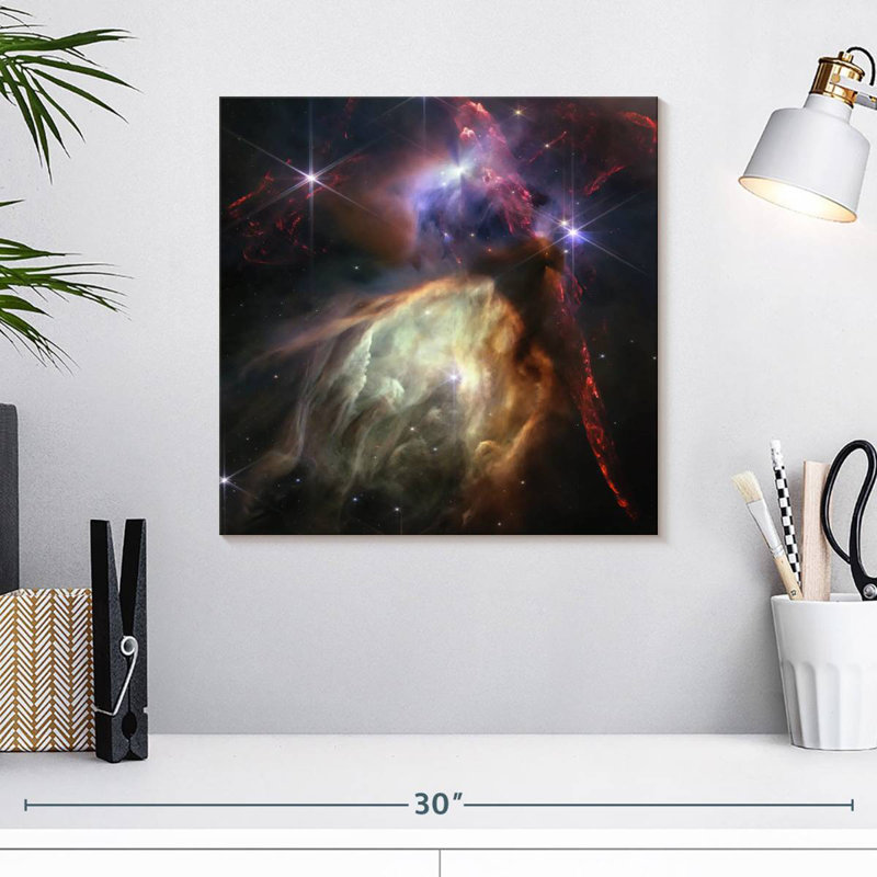 Oberle Rho Ophiuchi, 16" H x 16" W