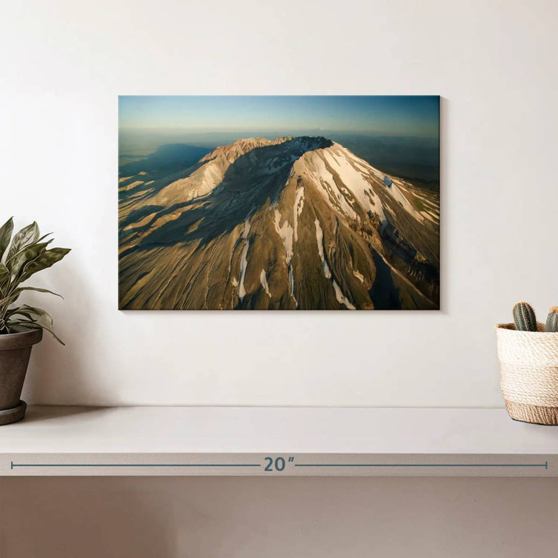 Vue aérienne du Mont St. Helens, Alvord