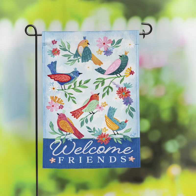 Drapeau de jardin Bird Queens