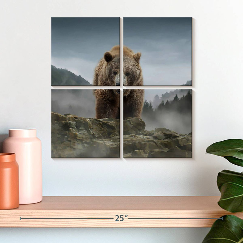 Brampt Over The Mountain, 18" H x 18" W