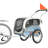 Aobei 2-in-1 Dog Bicycle Trailer, Dog Stroller, and Dog Jogging Stroller-75197105