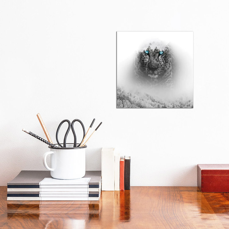 Tiger I by Paul Haag - Print on Canvas, Wrapped Canvas, 30.48 cm H x 30.48 cm W