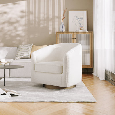 Fauteuil d'appoint rembourré Byran