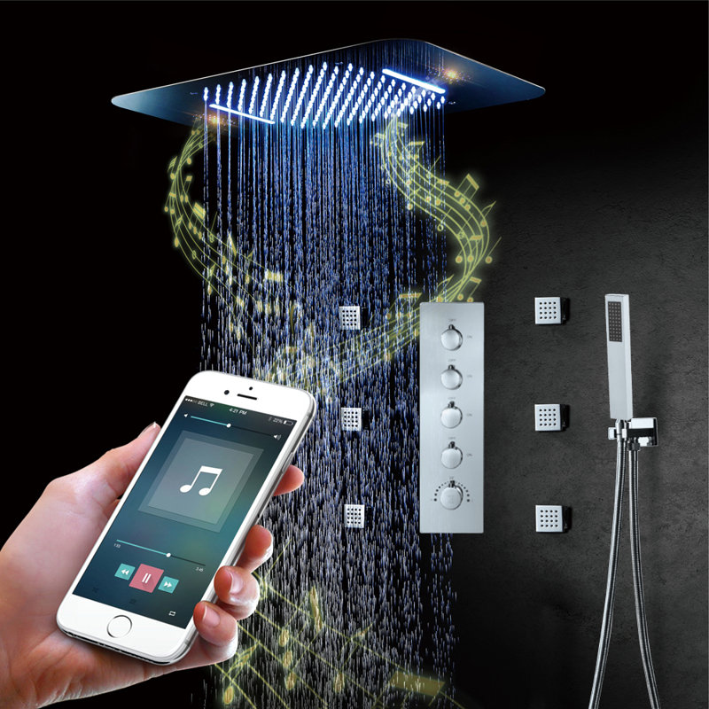 Thermostatic All-In-One Kit with Rough in-Valve