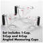OXO Grips 3-Pieces Plastic Measuring Cup Set