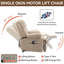 Fauteuil inclinable en chenille de grande taille-229988121