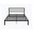 Queen 36.49'' Steel Bed Frame-89150948