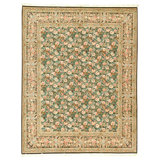 Hand Knotted Wool Oriental Area Rug in Black