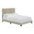 Boyd Sleep Calais Upholstered Linen Platform Bed, Adjustable Height Headboard, No Box Spring Required-82004640-82004641