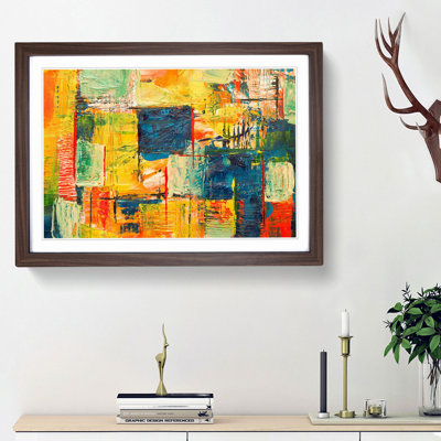 Abstract Art Painting Vol.302 by S.Johnson - Picture Frame Painting Print