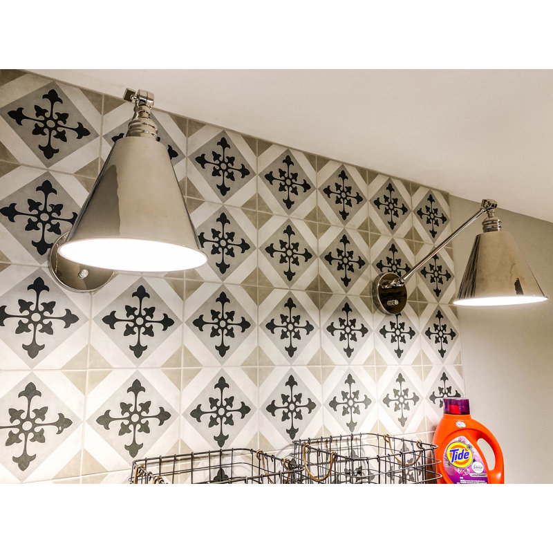 Kendal Plug-in Swing Arm Sconce, Polished Nickel