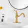 Single-Hole Single-handle Bathroom Faucet with Drain Assembly