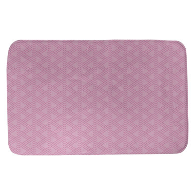 Tapis pour salle de bain Zig Zag