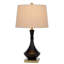Ensemble de lampes de table 26,5 po noir / laiton antique